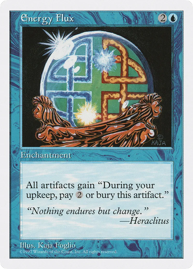 Reflux d'énergie — Fifth Edition — Magic: The Gathering