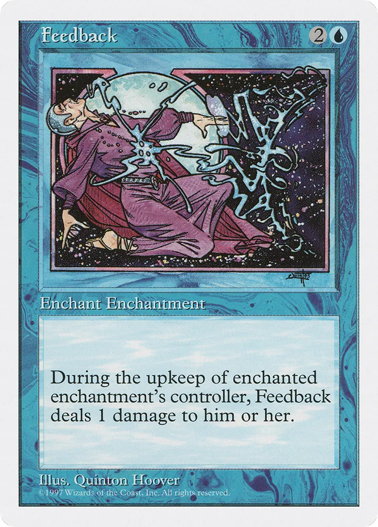 Rétroaction — Fifth Edition — Magic: The Gathering