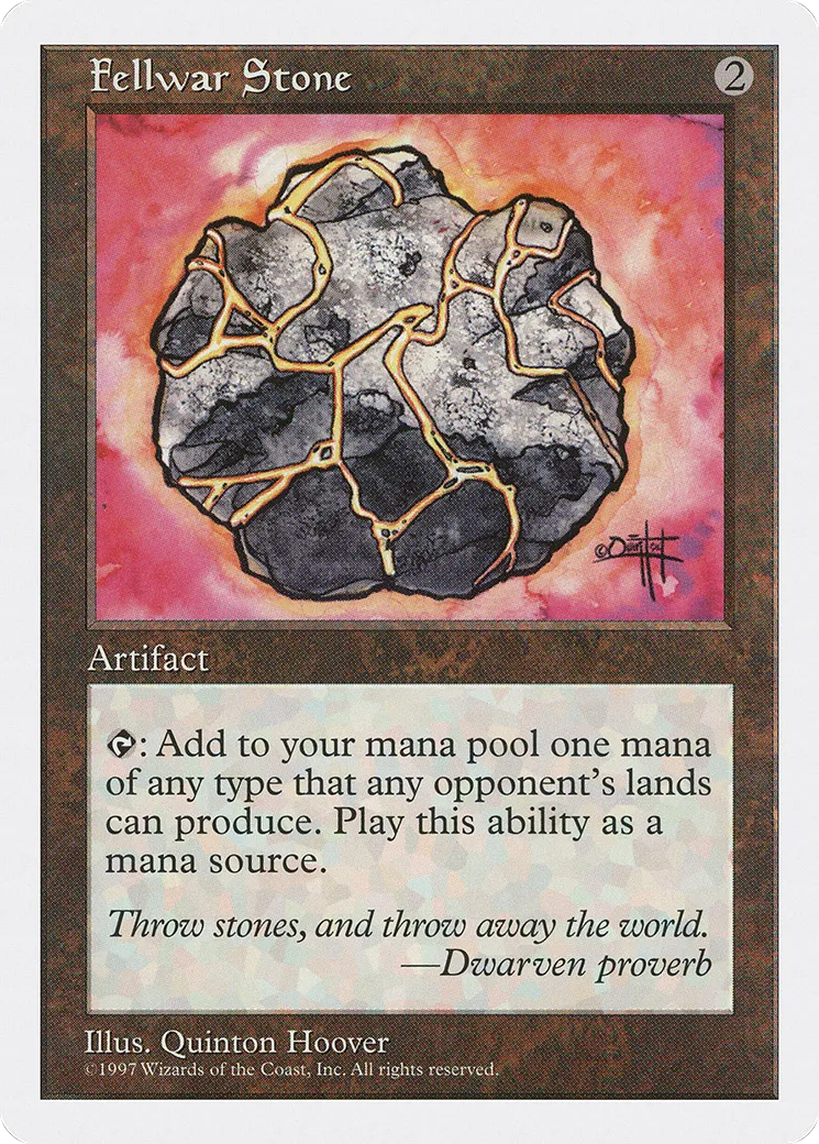 Fellwar Stone — Fifth Edition — Magic: The Gathering