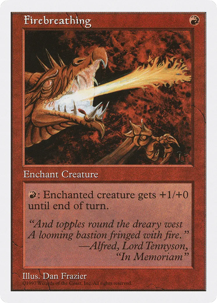 Souffle ardent — Fifth Edition — Magic: The Gathering
