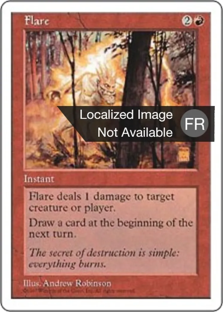 Flamboiement — Fifth Edition — Magic: The Gathering