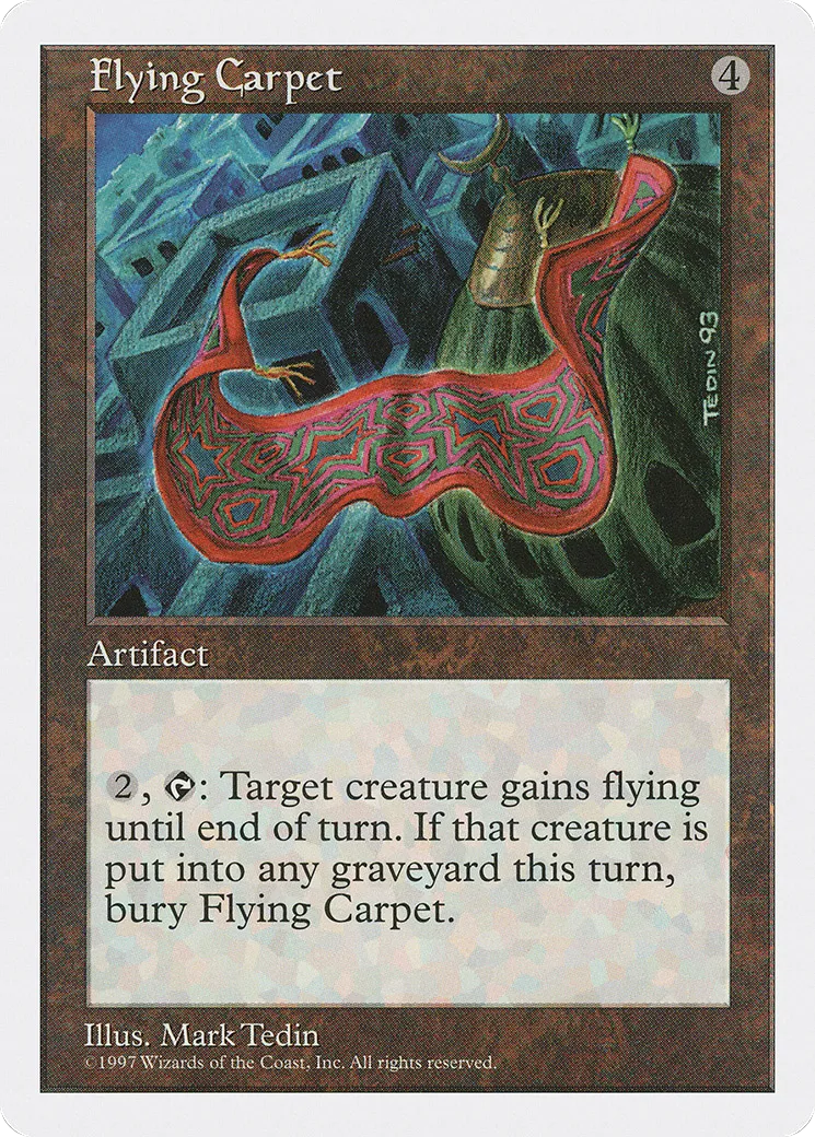 Flying Carpet — Fifth Edition — Magic: The Gathering