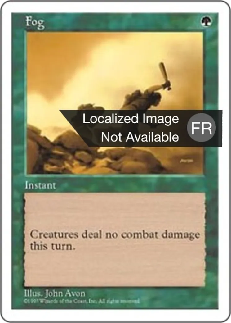 Brouillard — Fifth Edition — Magic: The Gathering