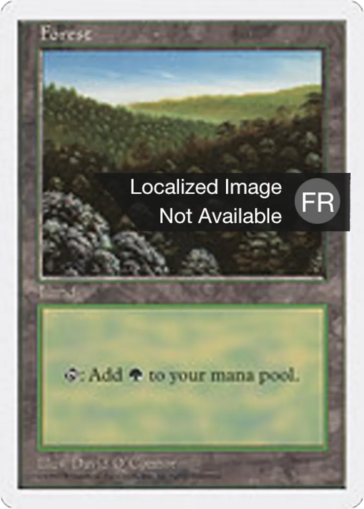 Forêt — Fifth Edition — Magic: The Gathering