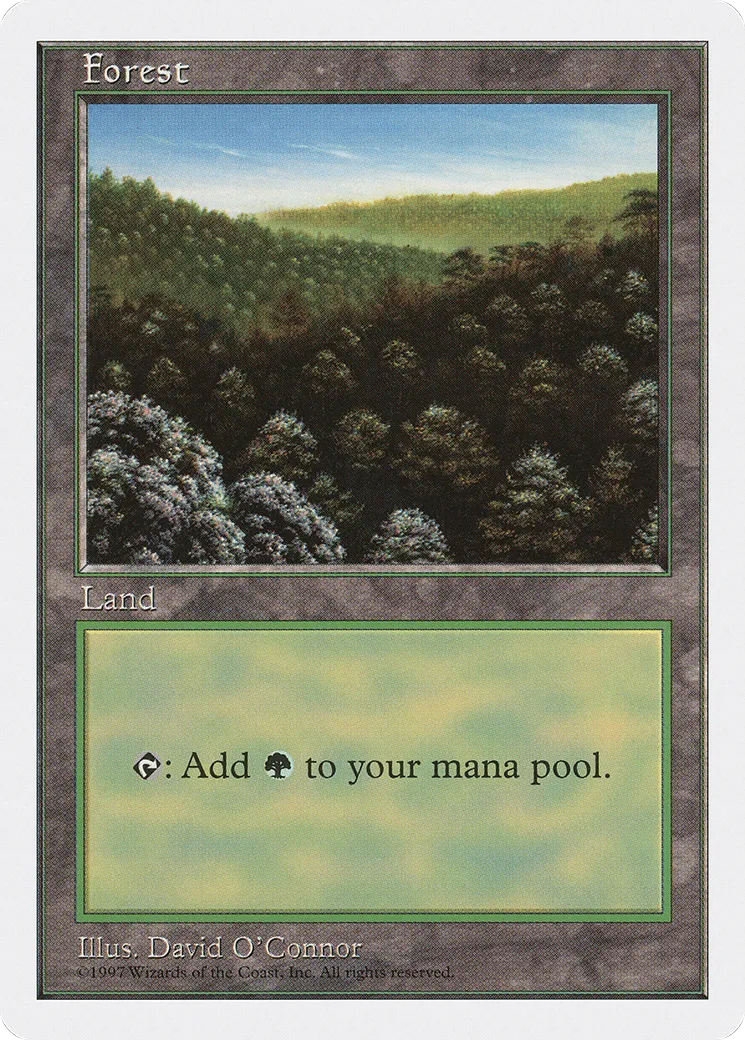 Forêt — Fifth Edition — Magic: The Gathering