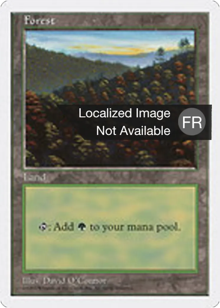 Forêt — Fifth Edition — Magic: The Gathering