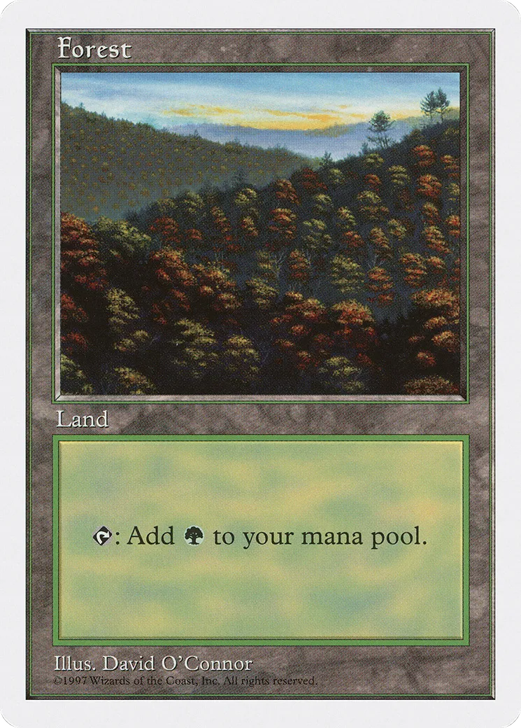 Forêt — Fifth Edition — Magic: The Gathering