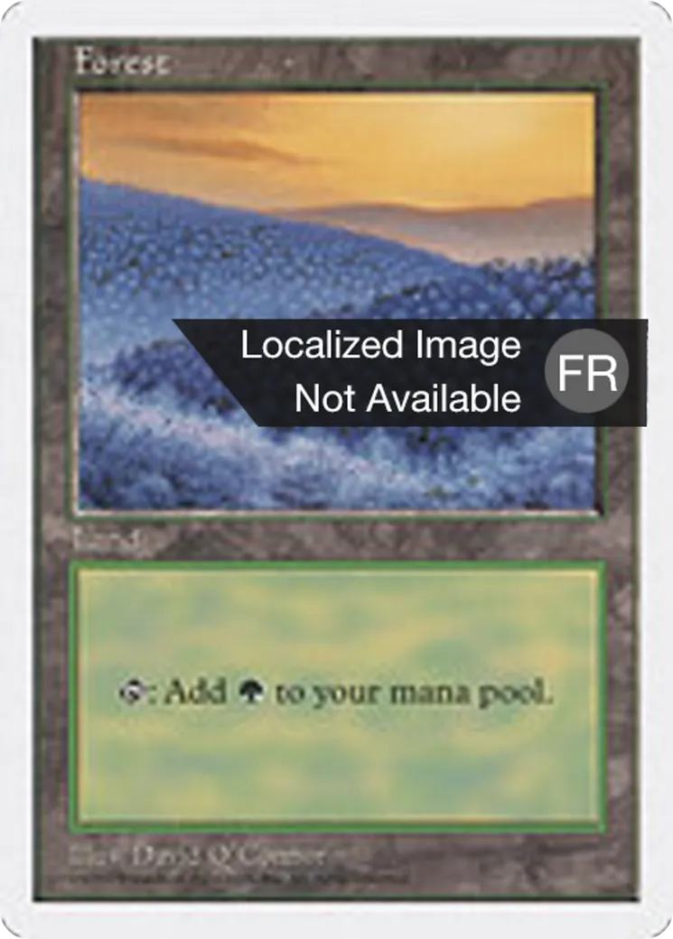 Forêt — Fifth Edition — Magic: The Gathering
