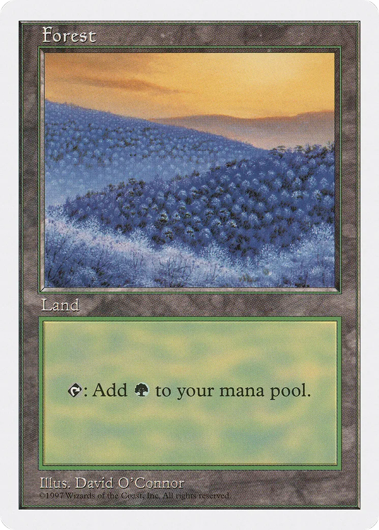 Forêt — Fifth Edition — Magic: The Gathering