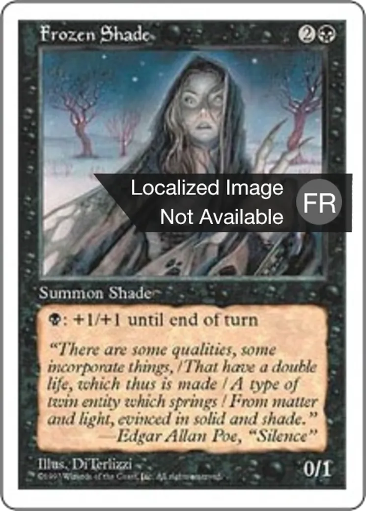 Ombre glaciale — Fifth Edition — Magic: The Gathering
