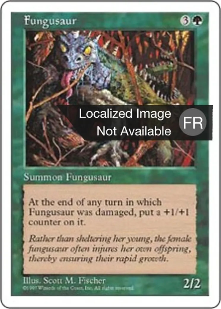 Fongosaure — Fifth Edition — Magic: The Gathering