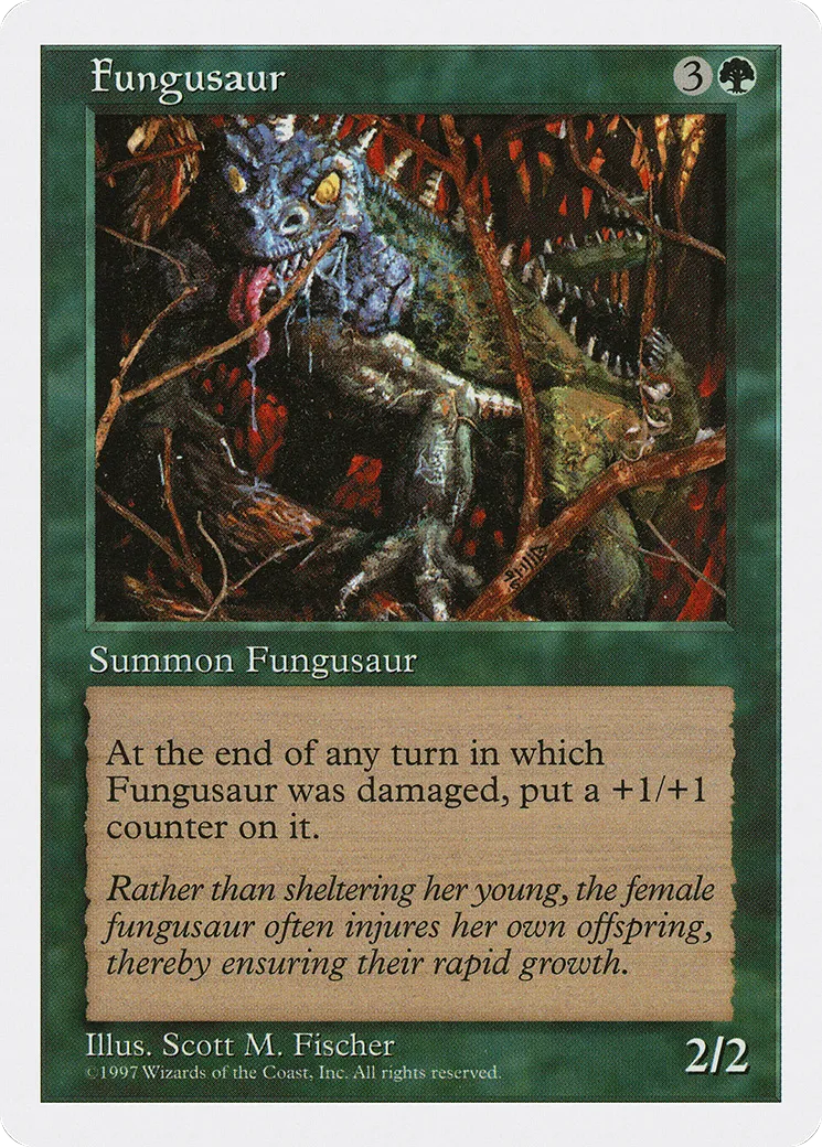 Fungusaur — Fifth Edition — Magic: The Gathering