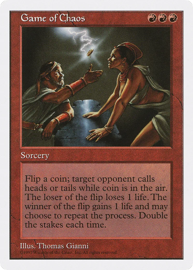 Game of Chaos — Fifth Edition — Magic: The Gathering