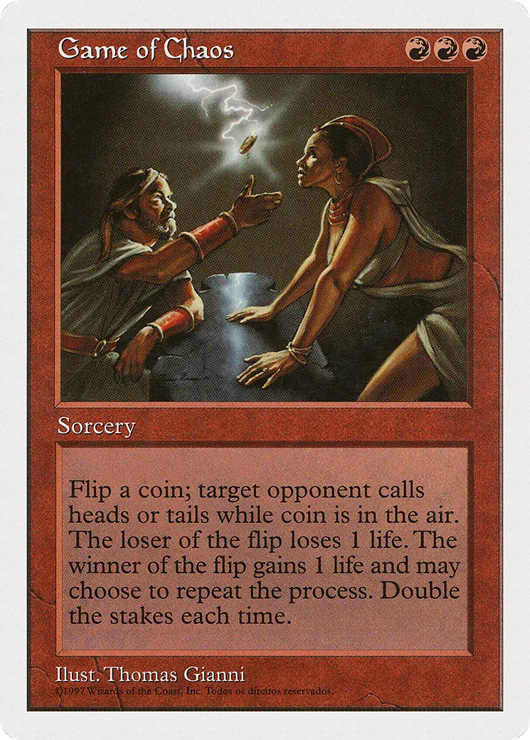 Jeu du chaos — Fifth Edition — Magic: The Gathering