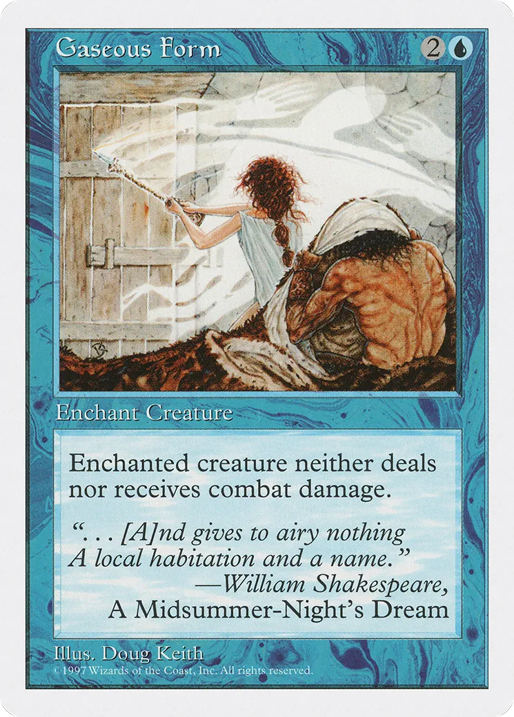 Gaseous Form from Fifth Edition - Magic: The Gathering