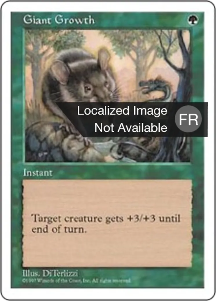 Croissance gigantesque — Fifth Edition — Magic: The Gathering