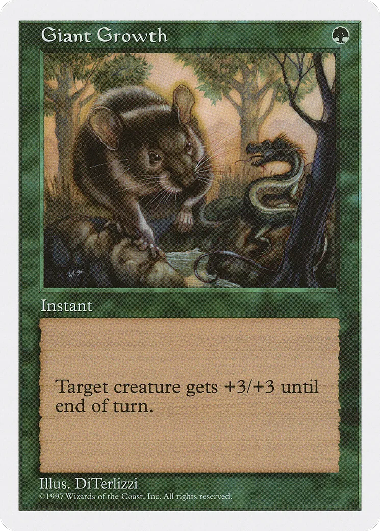 Croissance gigantesque — Fifth Edition — Magic: The Gathering