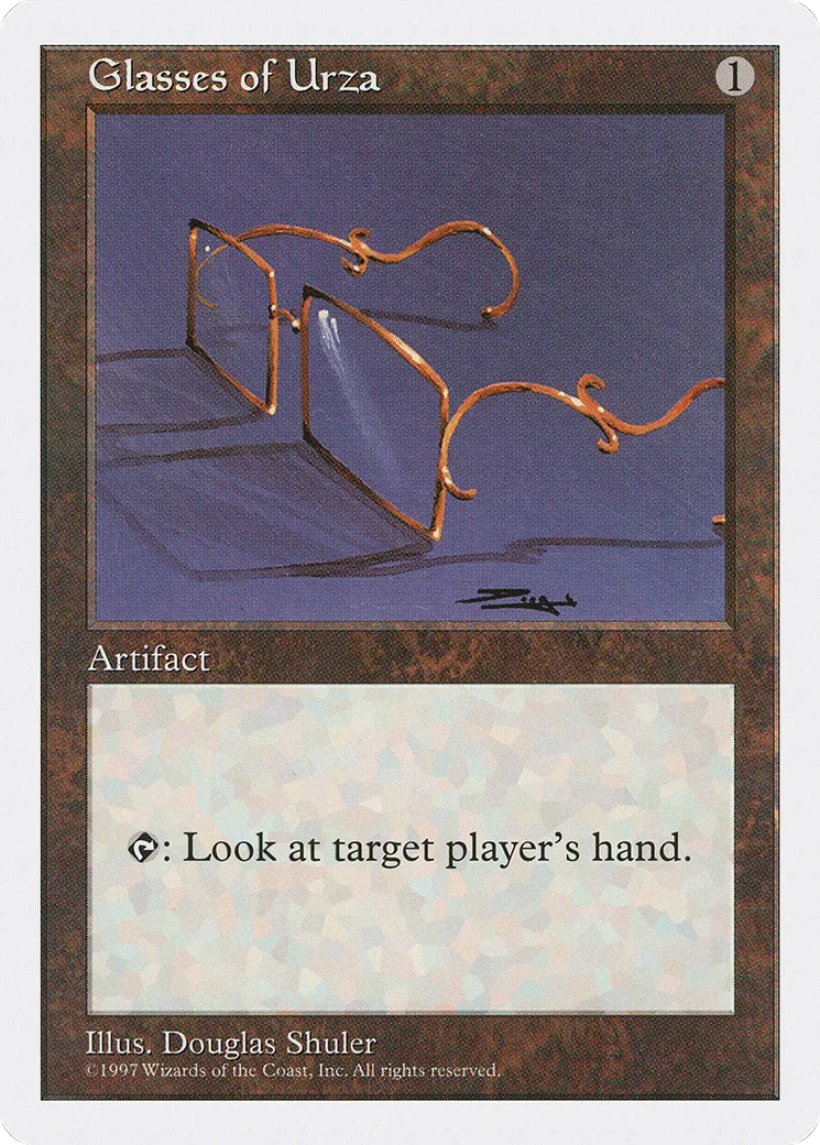 Glasses of Urza — Fifth Edition — Magic: The Gathering