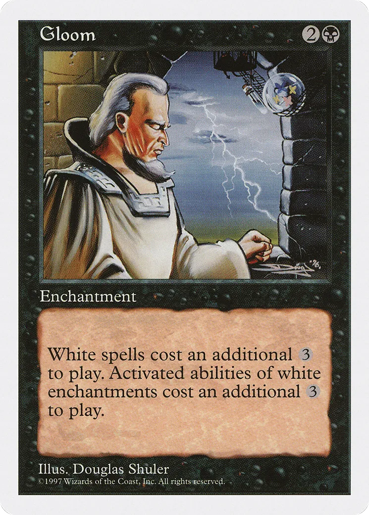 Gloom — Fifth Edition — Magic: The Gathering