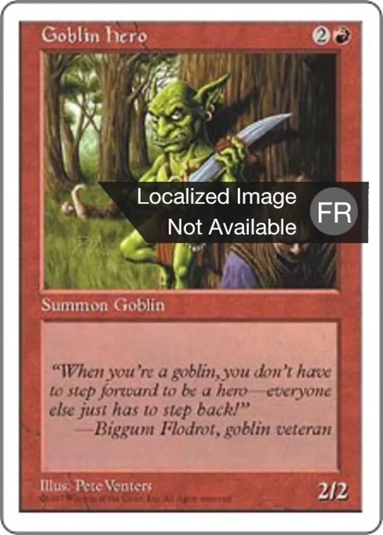 Heros gobelin — Fifth Edition — Magic: The Gathering