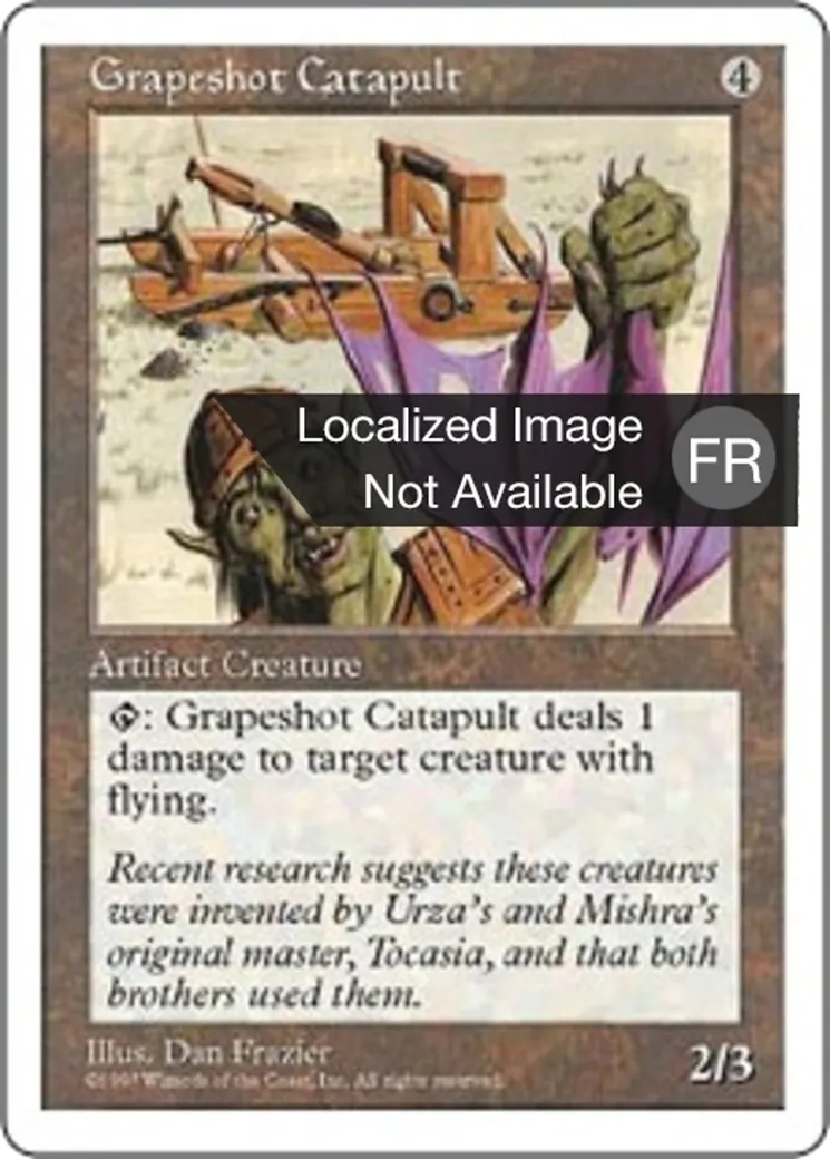 Catapulte à mitraille — Fifth Edition — Magic: The Gathering
