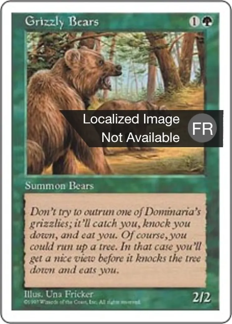 Grizzlis — Fifth Edition — Magic: The Gathering