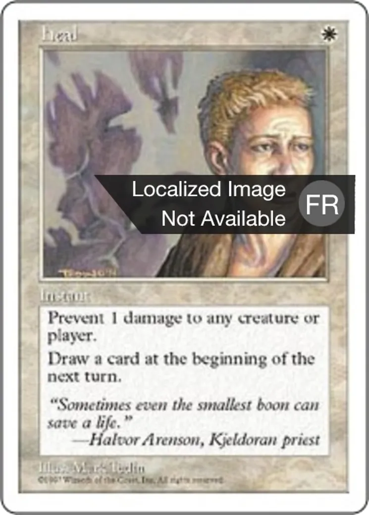 Guérison — Fifth Edition — Magic: The Gathering