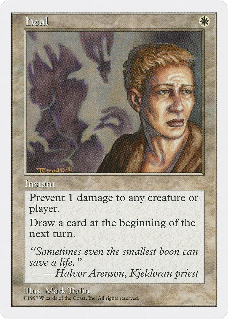 Guérison — Fifth Edition — Magic: The Gathering