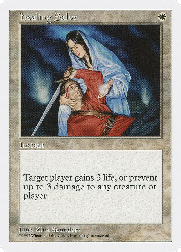 Onguent de soins — Fifth Edition — Magic: The Gathering