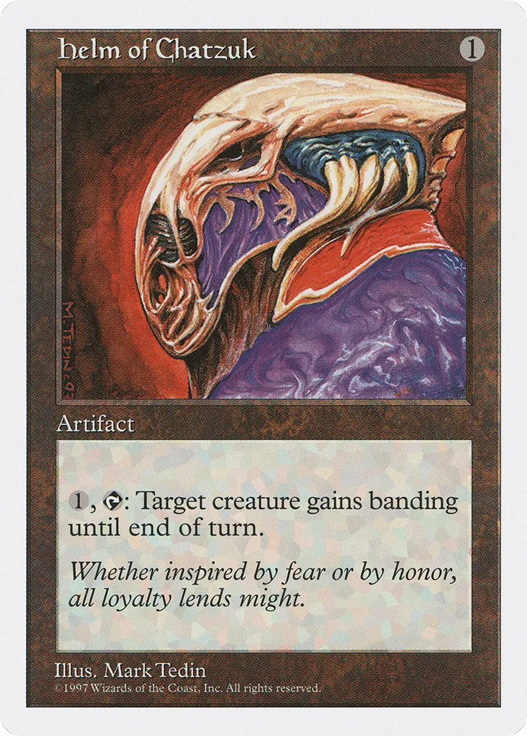 Helm of Chatzuk — Fifth Edition — Magic: The Gathering