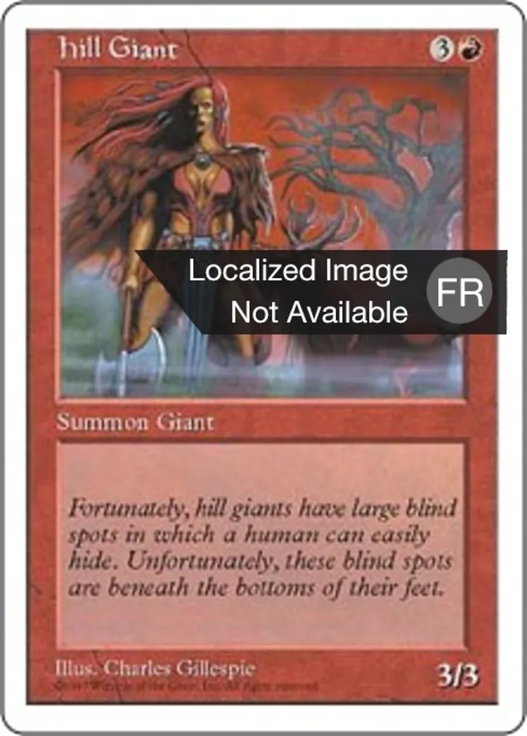 Géant des collines — Fifth Edition — Magic: The Gathering