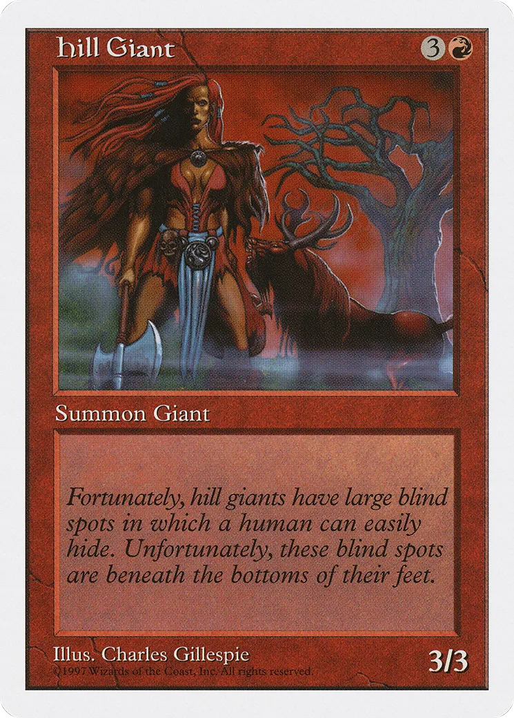 Géant des collines — Fifth Edition — Magic: The Gathering