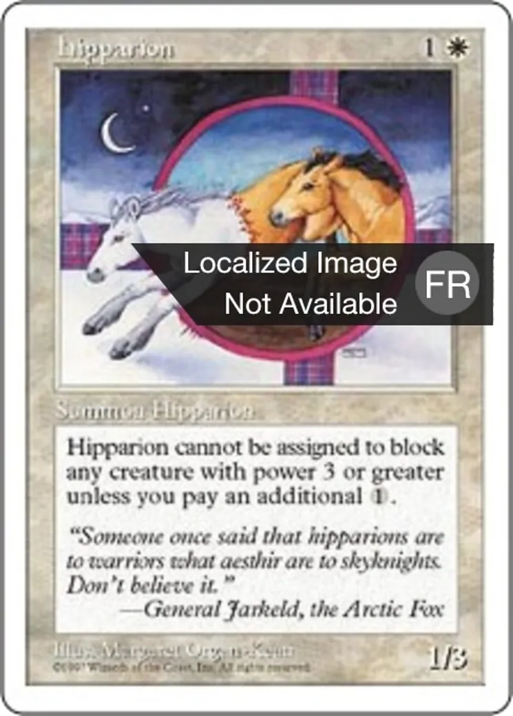 Hipparion — Fifth Edition — Magic: The Gathering