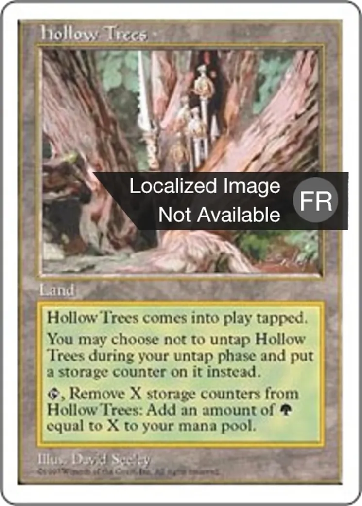 Arbres creux — Fifth Edition — Magic: The Gathering