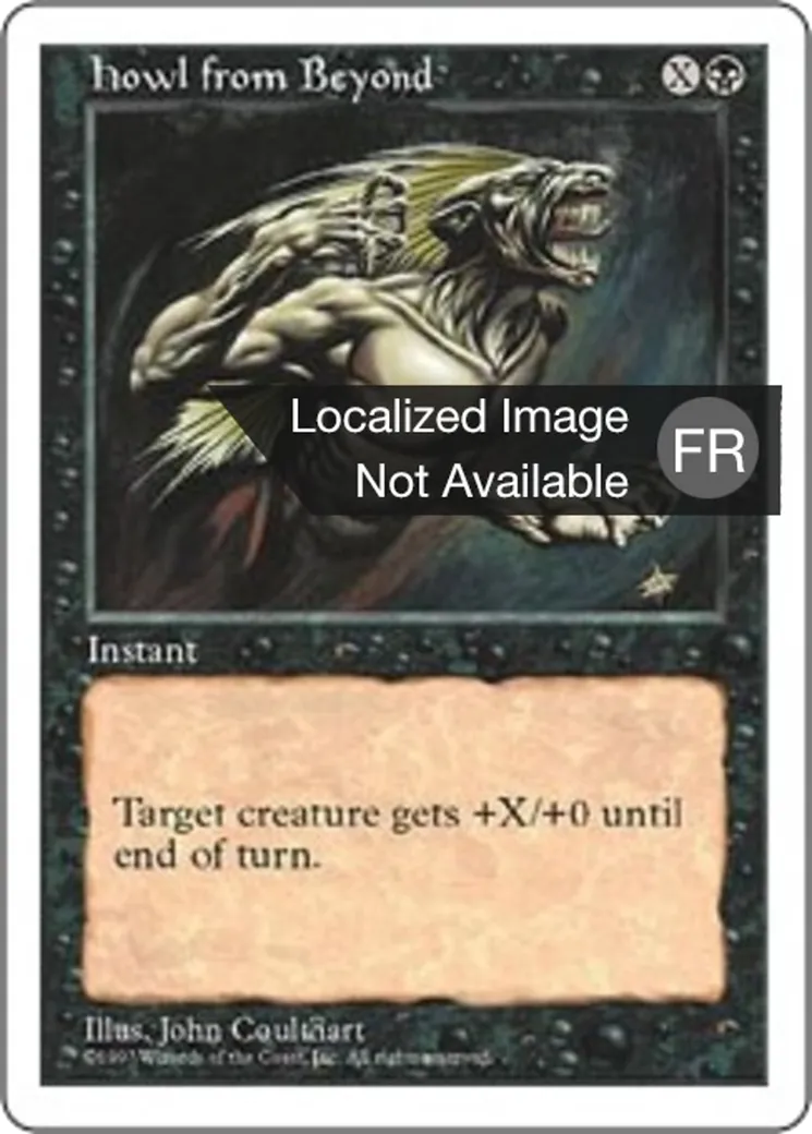 Rugissement de l'au-delà — Fifth Edition — Magic: The Gathering