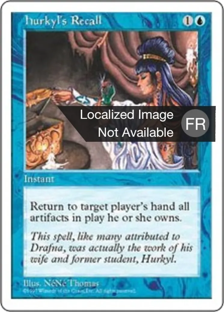 Rappel selon Hurkyl — Fifth Edition — Magic: The Gathering