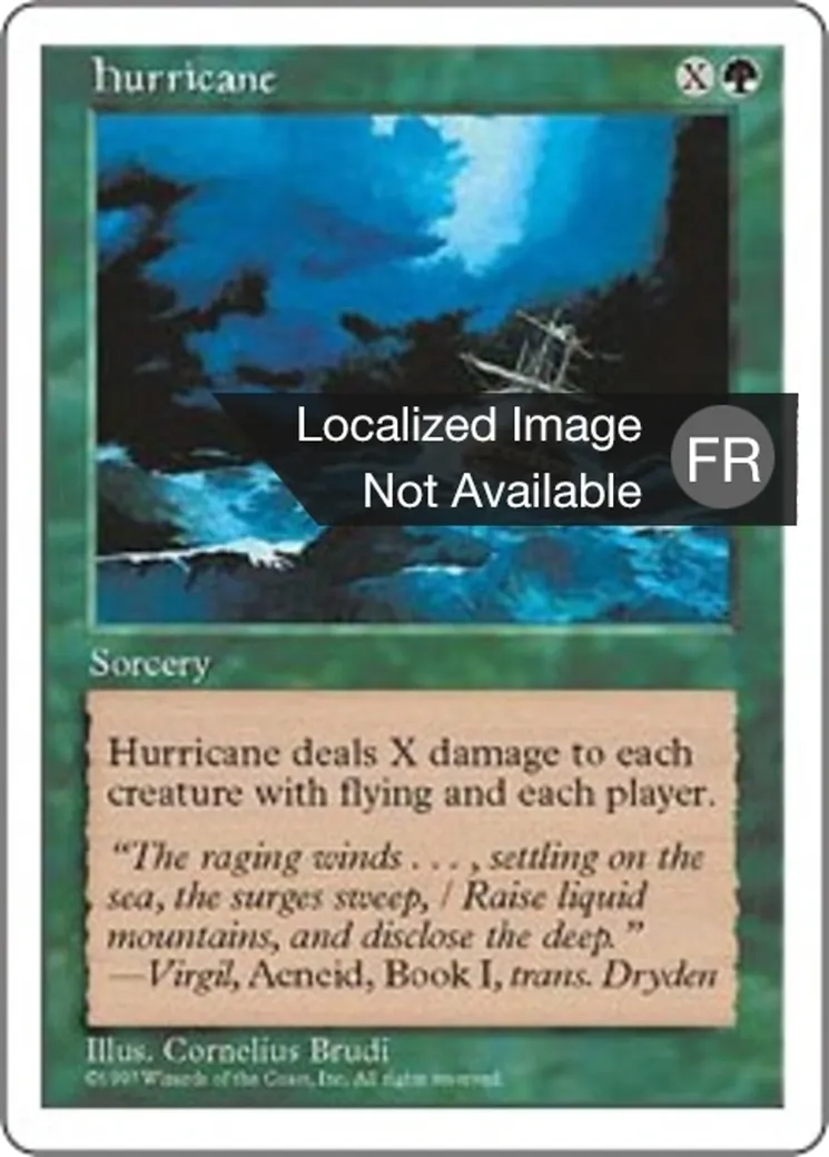 Ouragan — Fifth Edition — Magic: The Gathering
