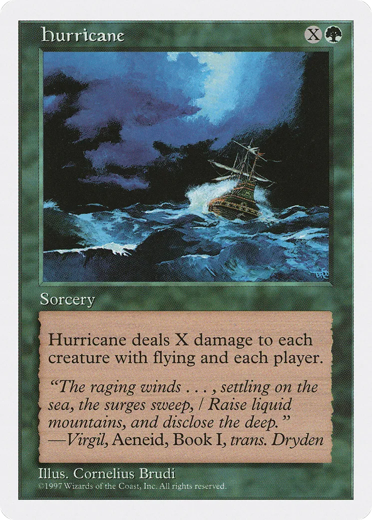 Ouragan — Fifth Edition — Magic: The Gathering