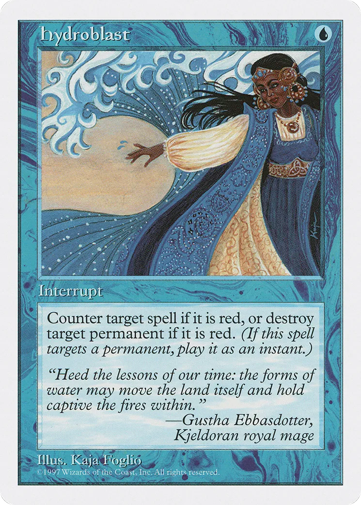 Hydroblast — Fifth Edition — Magic: The Gathering
