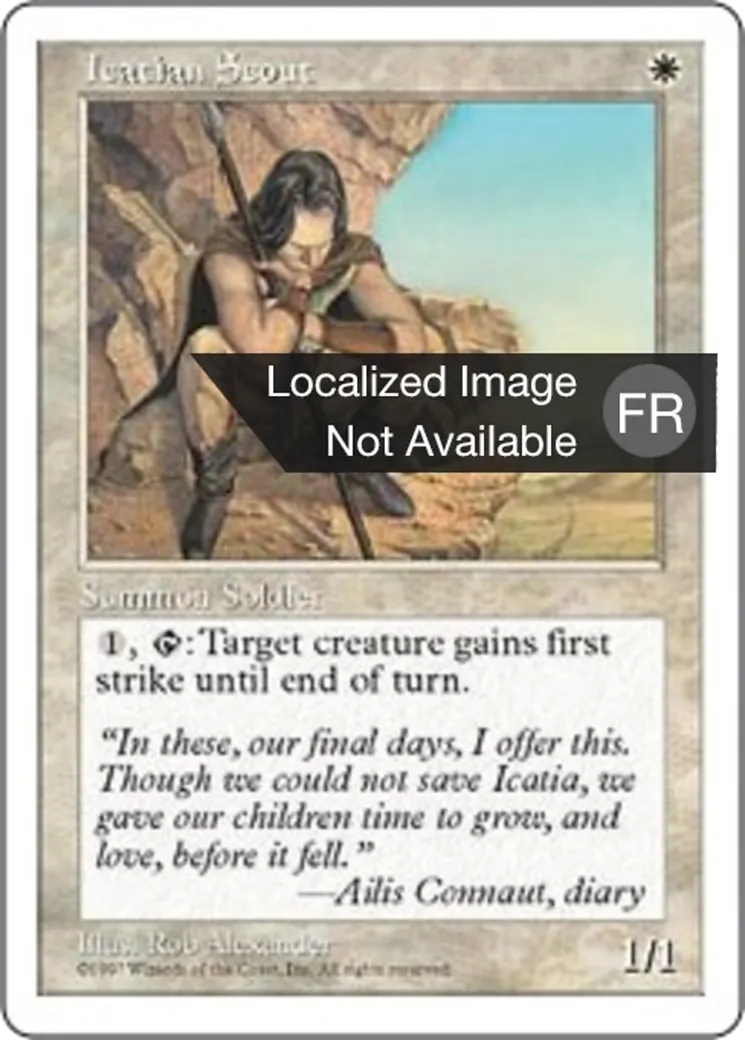 Eclaireurs icatian from Fifth Edition - Magic: The Gathering