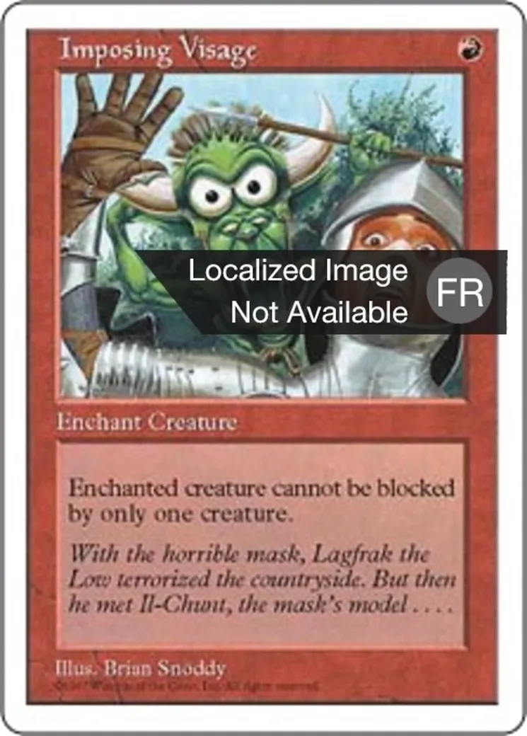 Face imposante — Fifth Edition — Magic: The Gathering