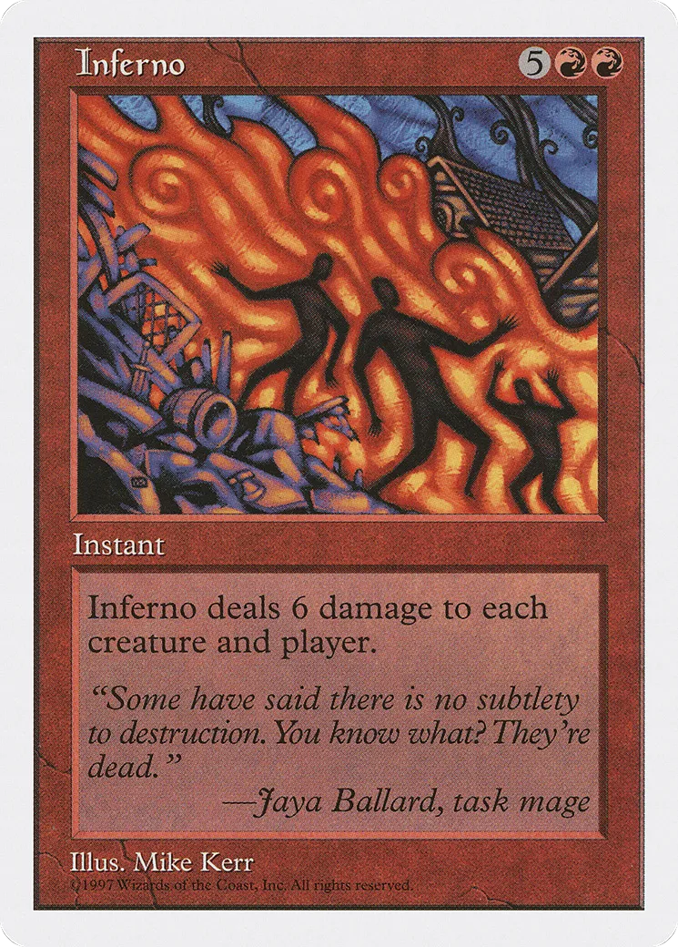 Inferno — Fifth Edition — Magic: The Gathering