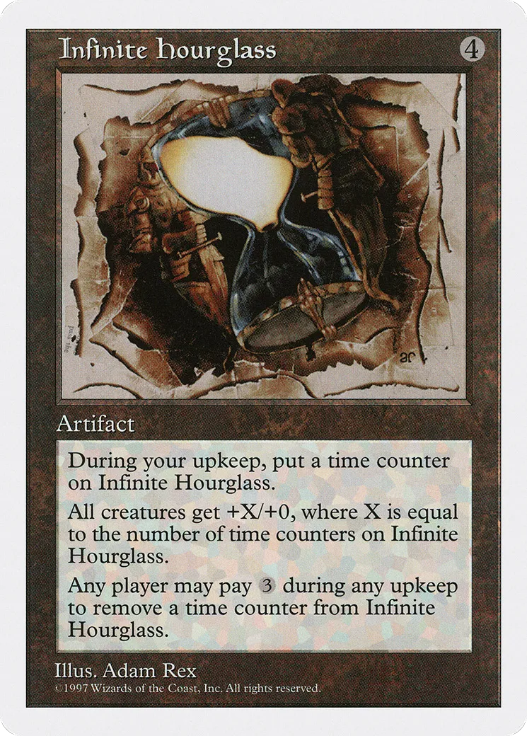 Infinite Hourglass — Fifth Edition — Magic: The Gathering