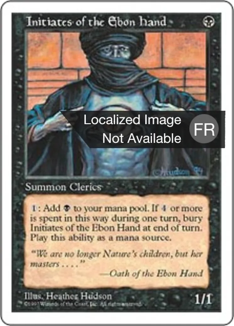 Adeptes de la main d'Ebên — Fifth Edition — Magic: The Gathering