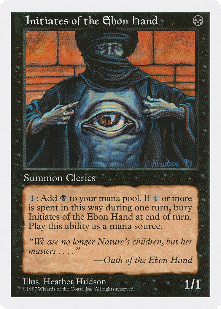 Adeptes de la main d'Ebên — Fifth Edition — Magic: The Gathering