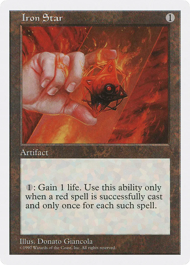 Iron Star — Fifth Edition — Magic: The Gathering