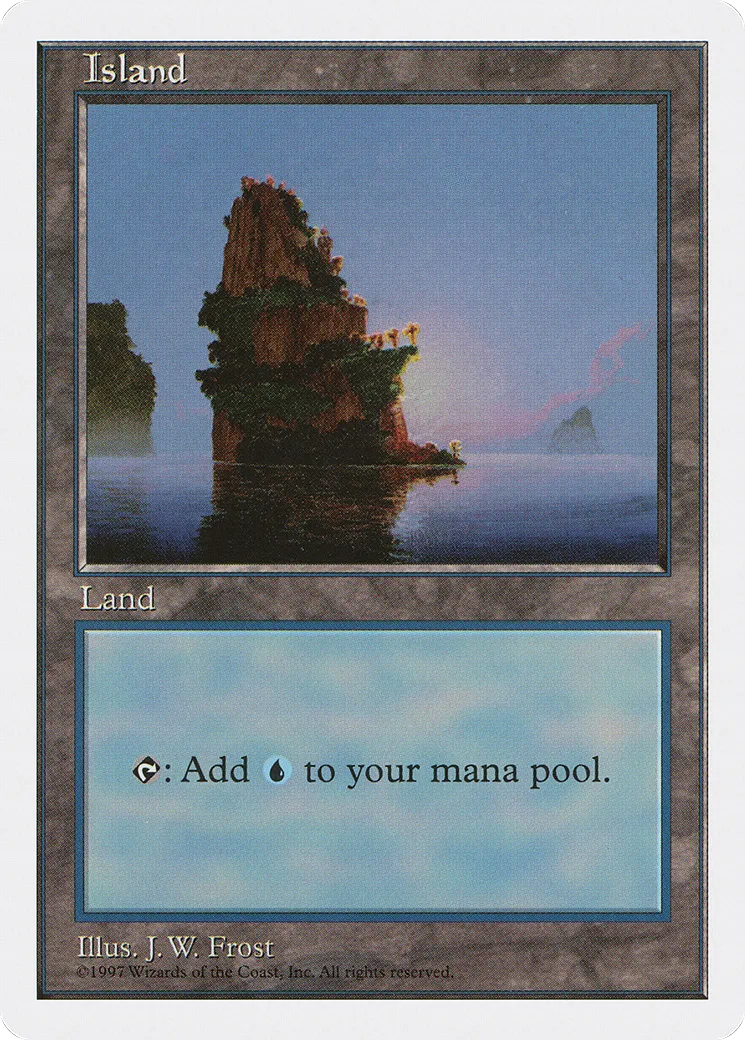 Island — Fifth Edition — Magic: The Gathering