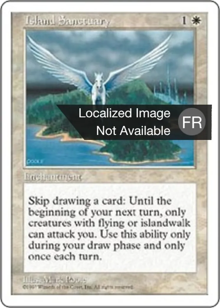 Ile sanctuaire — Fifth Edition — Magic: The Gathering