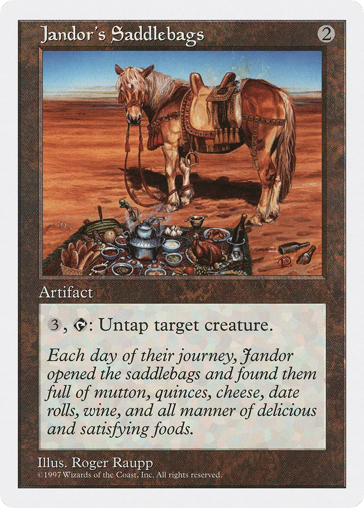 Jandor's Saddlebags — Fifth Edition — Magic: The Gathering