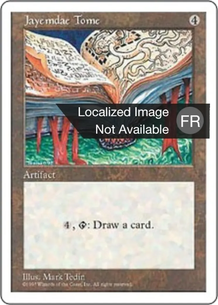 Grimoire de Jayemdae — Fifth Edition — Magic: The Gathering
